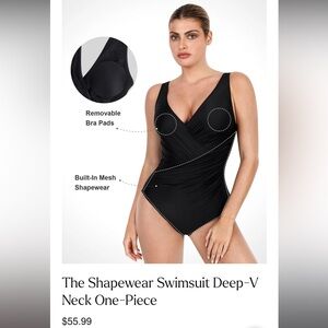 Popilush Women Shapewear Swimsuit one piece